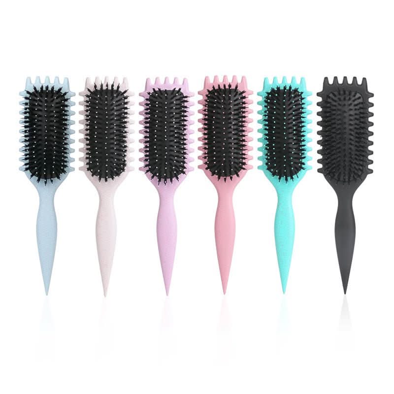 CurlNova 3-In-1 Hairbrush For Frizz-Defying Curls And Definition Across All Hair Types