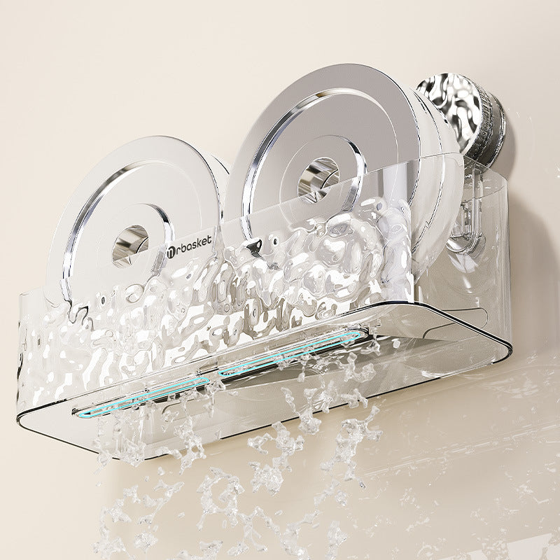 AquaNest Shower Rack — Waterproof, No-Drill Suction Cup Storage