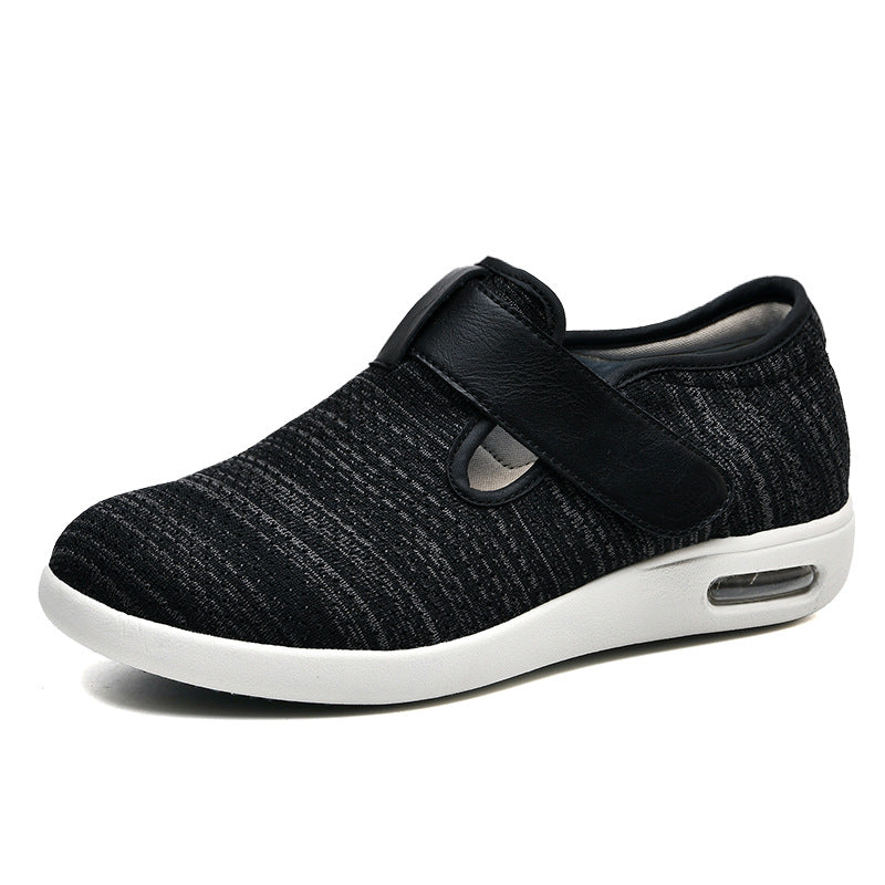 Chaussures pour diabétiques à coupe large, pour pieds gonflés et usage quotidien