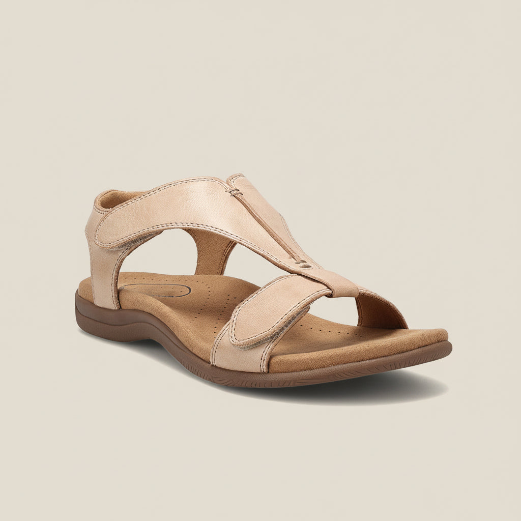 Sandalias ortopédicas para mujer — suela suave, comodidad veraniega