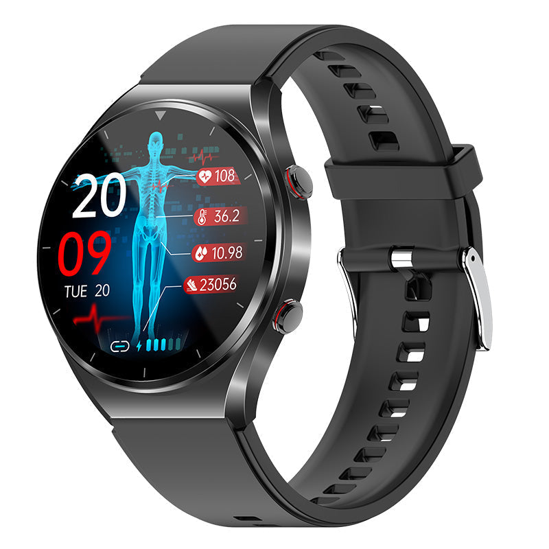 Smartwatch do monitorowania zdrowia z EKG i pomiarem poziomu cukru we krwi – Esilora