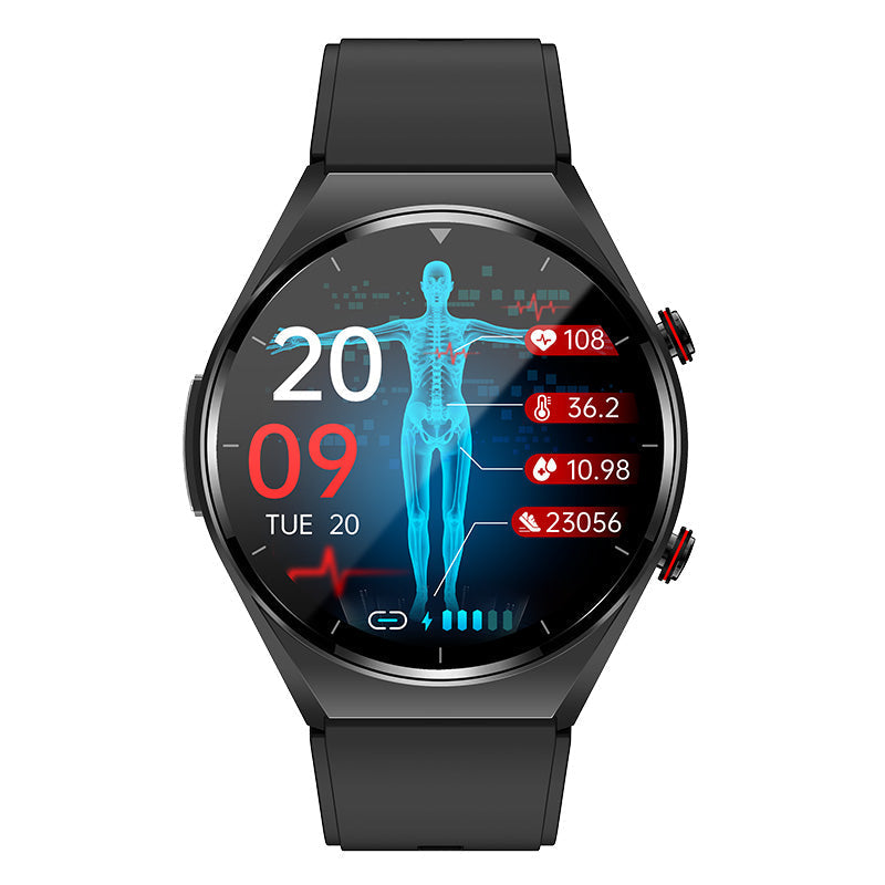 Smartwatch do monitorowania zdrowia z EKG i pomiarem poziomu cukru we krwi – Esilora