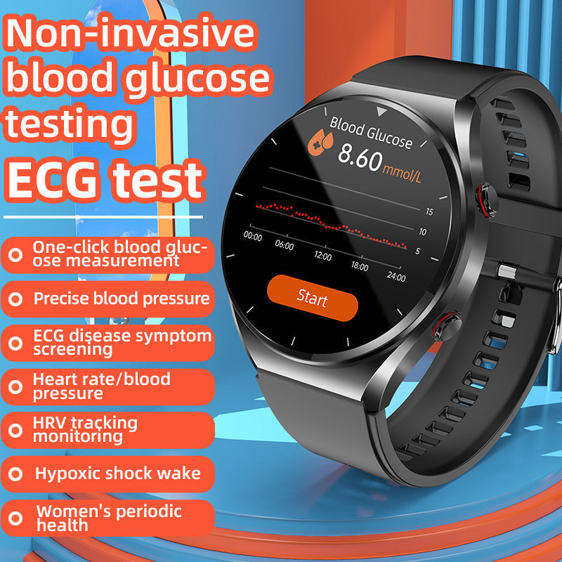 Smartwatch do monitorowania zdrowia z EKG i pomiarem poziomu cukru we krwi – Esilora