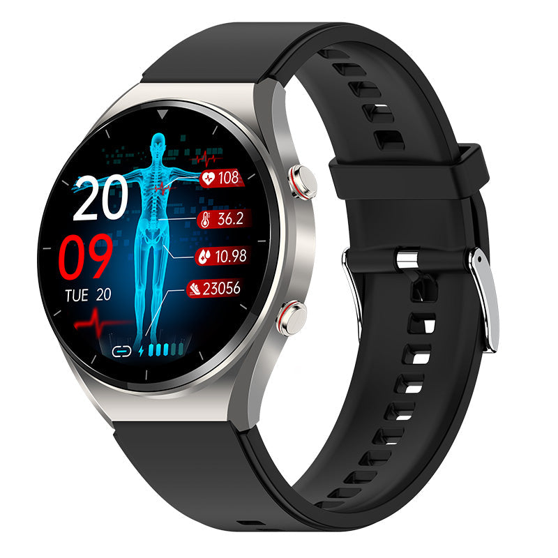 Smartwatch do monitorowania zdrowia z EKG i pomiarem poziomu cukru we krwi – Esilora
