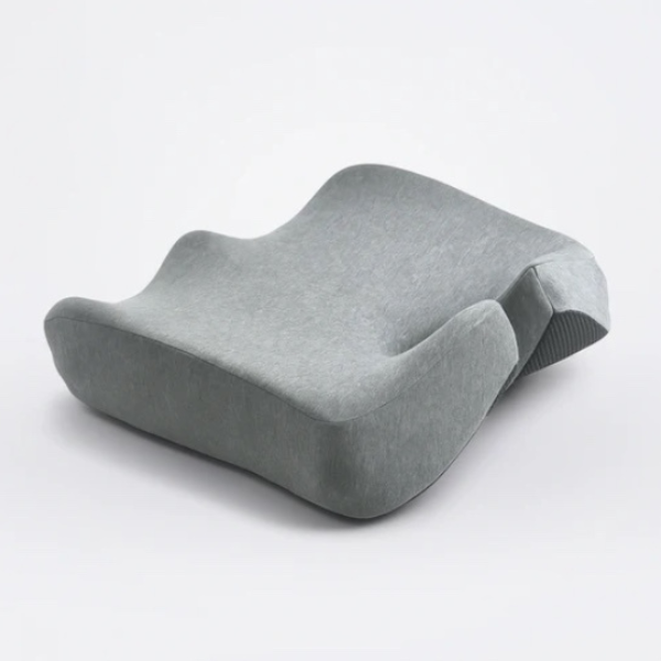 2点セットのメモリーフォーム製整形外科用背もたれ・尾骨シートクッション
