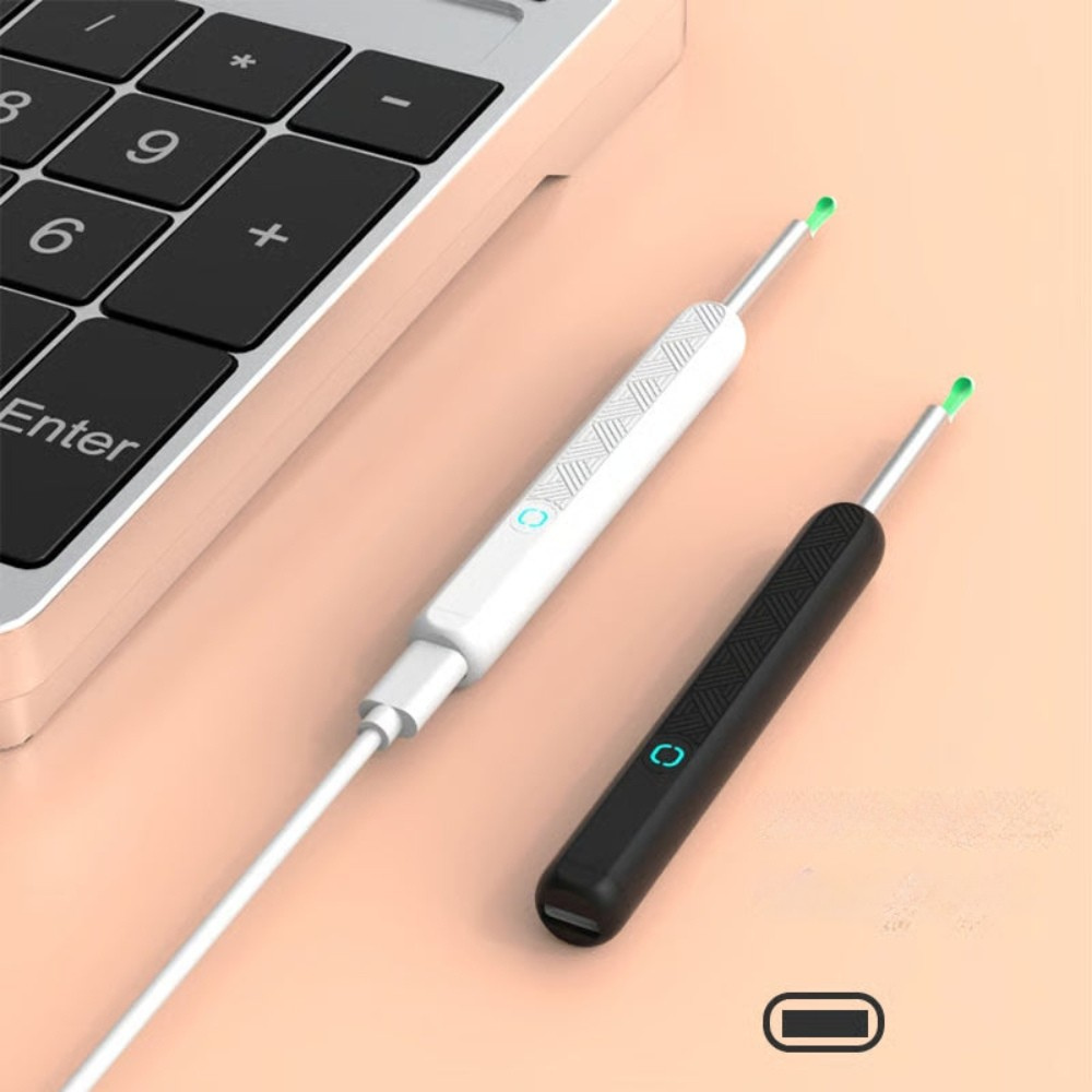 Wireless Otoscope Camera — 1080P HD Lens, Wi-Fi Live Stream, iOS & Android Compatible