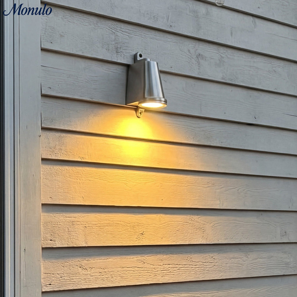 Industrial Outdoor Wall Light – Waterproof Sconce with Bluebell Shape | Esilora
