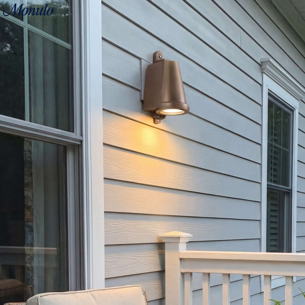 Industrial Outdoor Wall Light – Waterproof Sconce with Bluebell Shape | Esilora