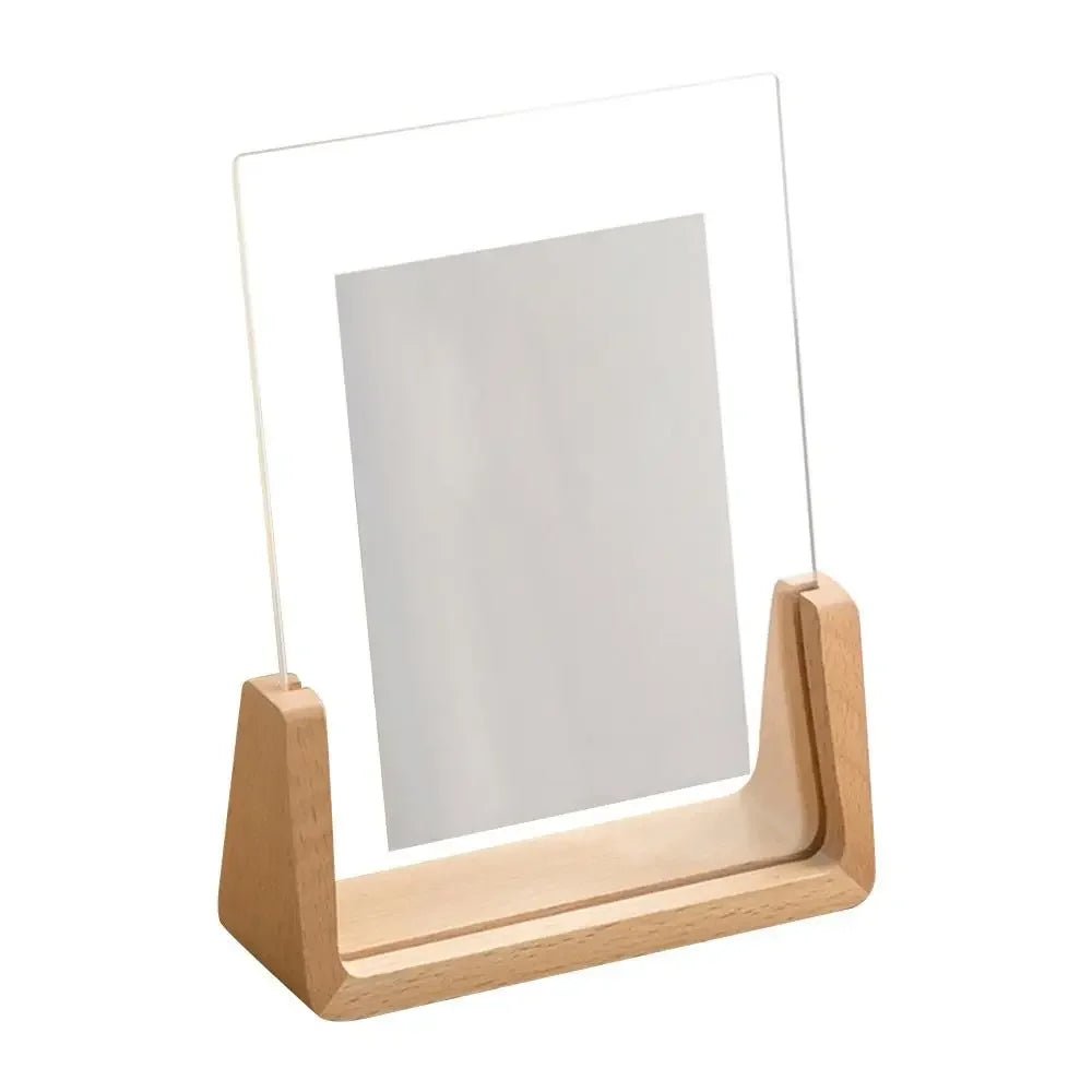Transparent akrylfotoramme — moderne borddisplay