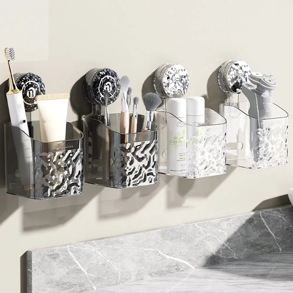 AquaNest Shower Rack — Waterproof, No-Drill Suction Cup Storage