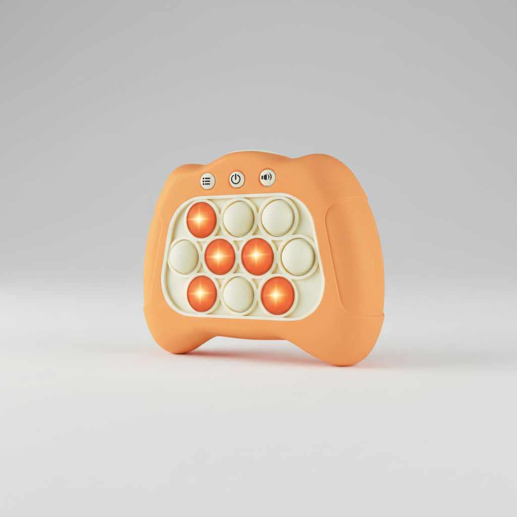 Fidget-Spielkonsole mit Druckknöpfen — Druckknopftrainer für Kinder
