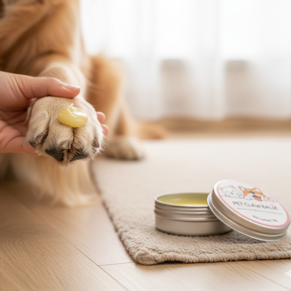 كريم ترطيب أقدام الكلاب PawRelief — عناية مهدئة بوسادات الأقدام الجافة