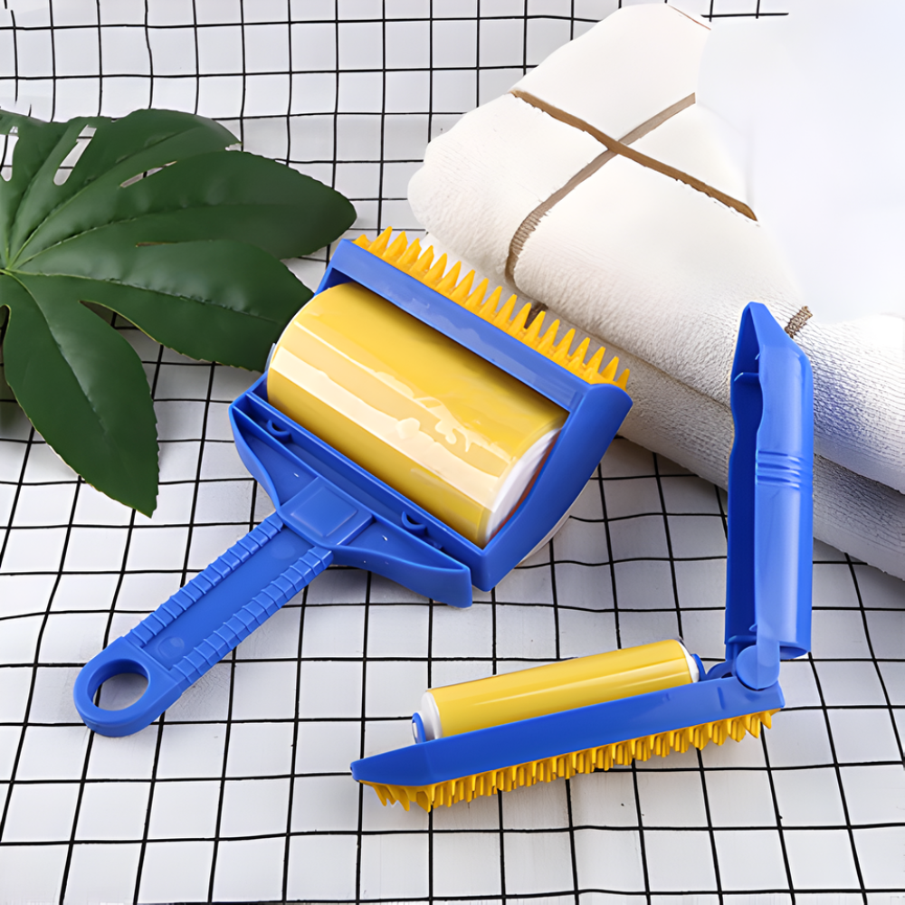PawRoll Reusable Pet Fur Roller — No Sticky Refills Needed