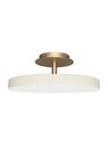 Round Flush Ceiling Lamp — Nordic Minimalist Light for Bedroom & Living | Esilora