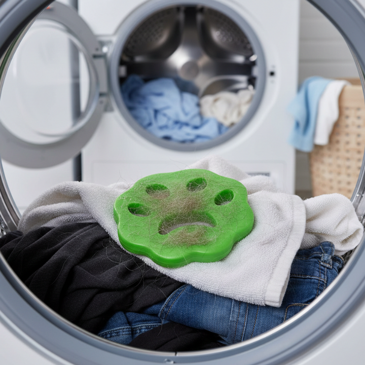 PetPure återanvändbar borttagare för djurhår och ludd — tvättverktyg