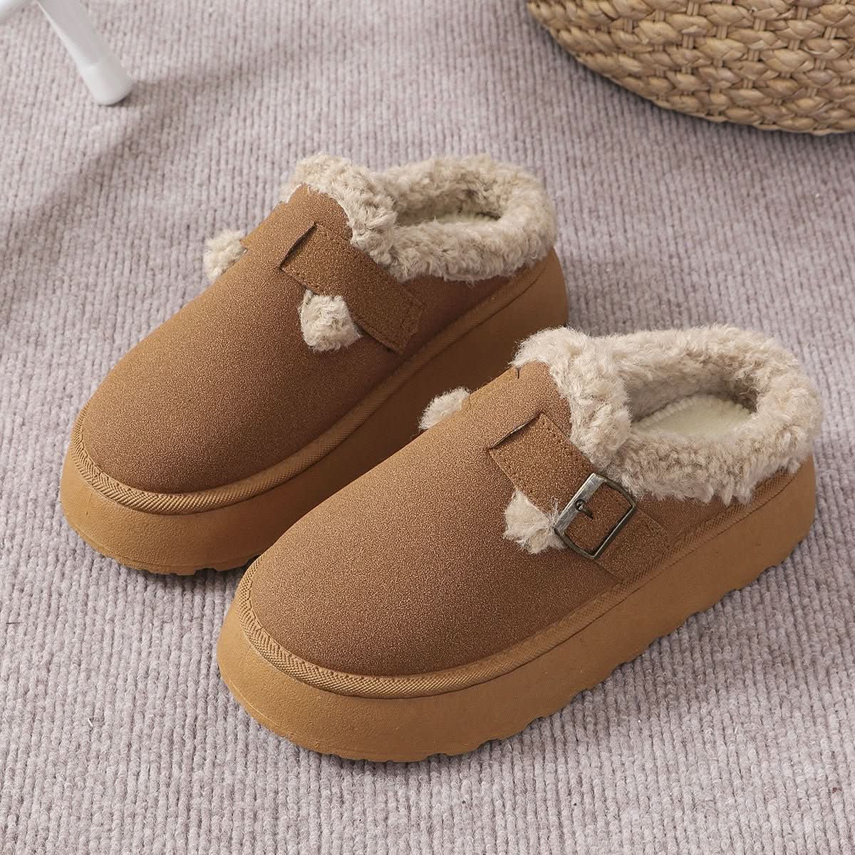 CozyNest Women's Plush Slippers With Comfort and Warmth