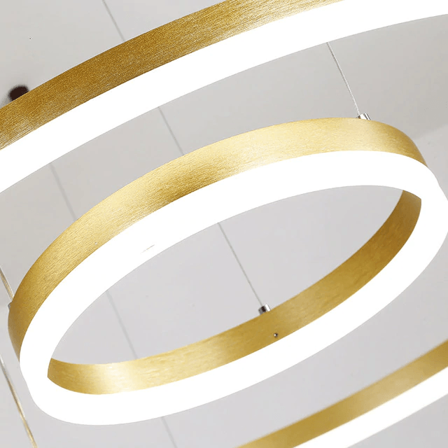Circle LED Pendant Light For Modern Home Interiors