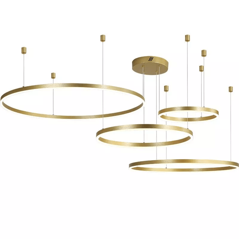 Circle LED Pendant Light For Modern Home Interiors