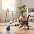 PounceOrbit Smart Rolling Cat Teaser Ball — Touch Activated