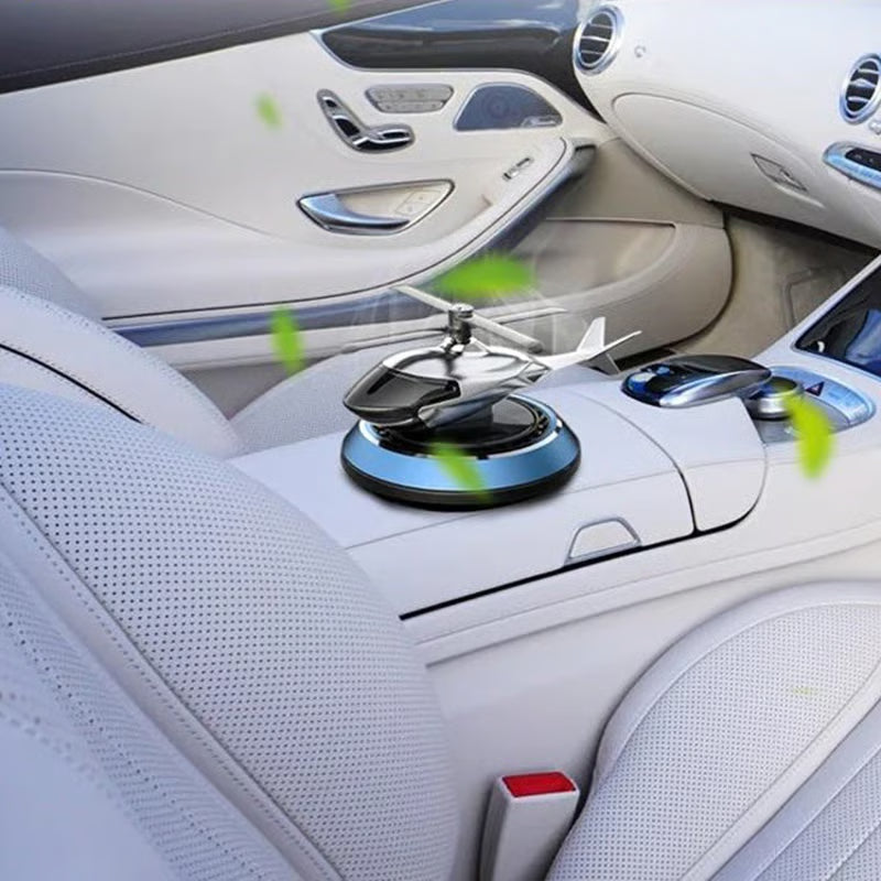 Difusor solar de aromaterapia para automóvil con diseño giratorio - Esilora