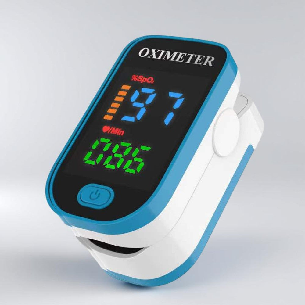 Pulsioxímetro digital de dedo — Monitor portátil de SpO2 y pulso