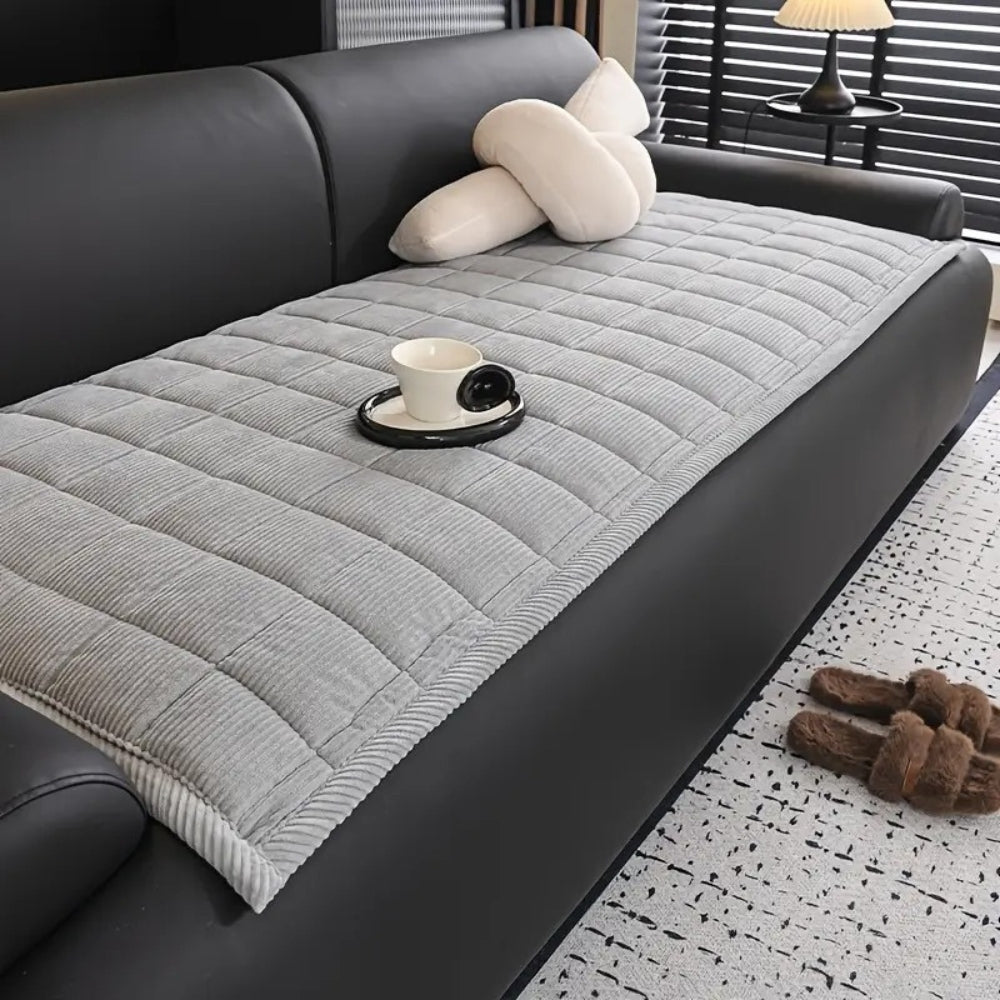 Quilted Sofa Cover – Transform Your Couch into a Cozy, Protective Oasis - Esilora