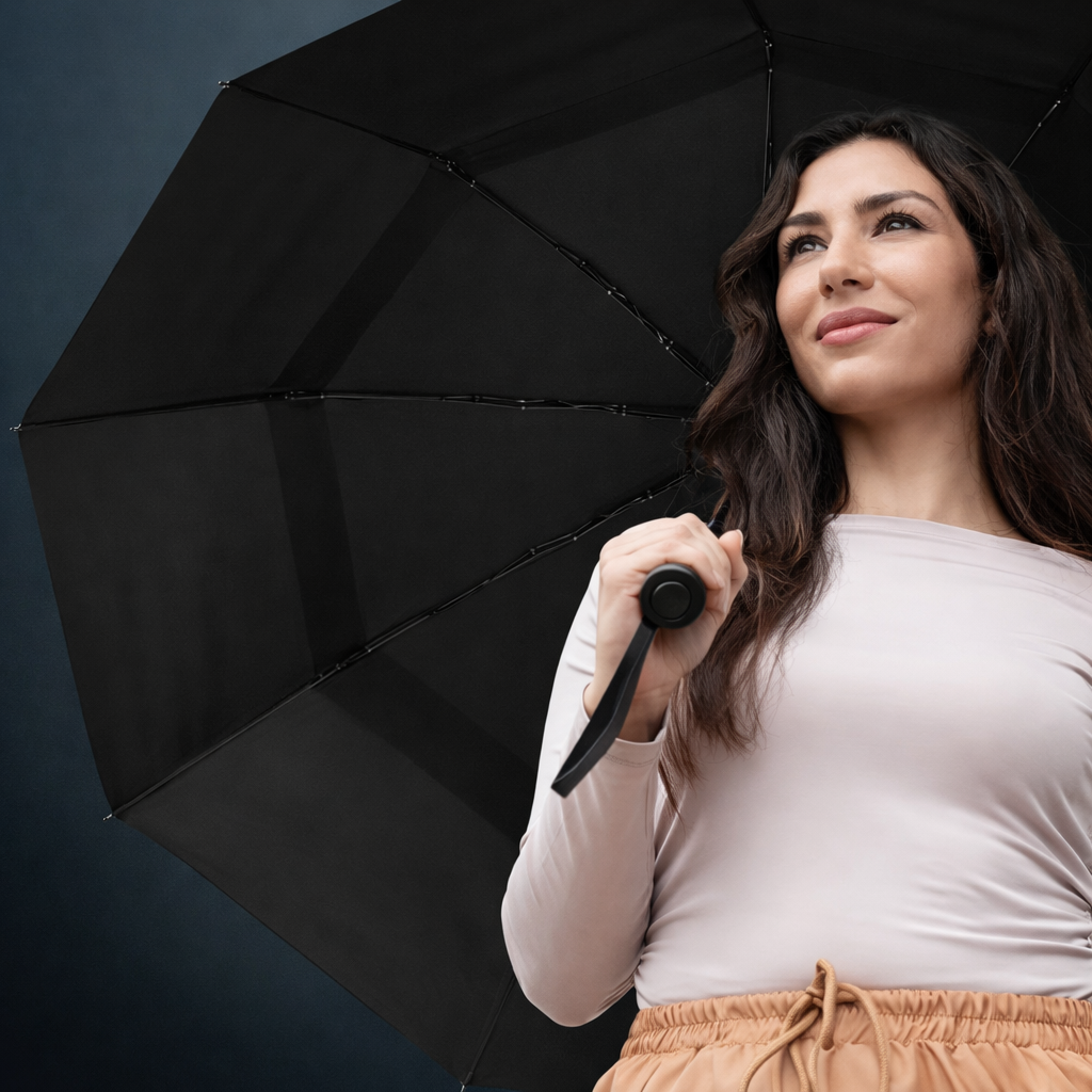 مظلة جيب أوتوماتيكية صغيرة مقاومة للرياح