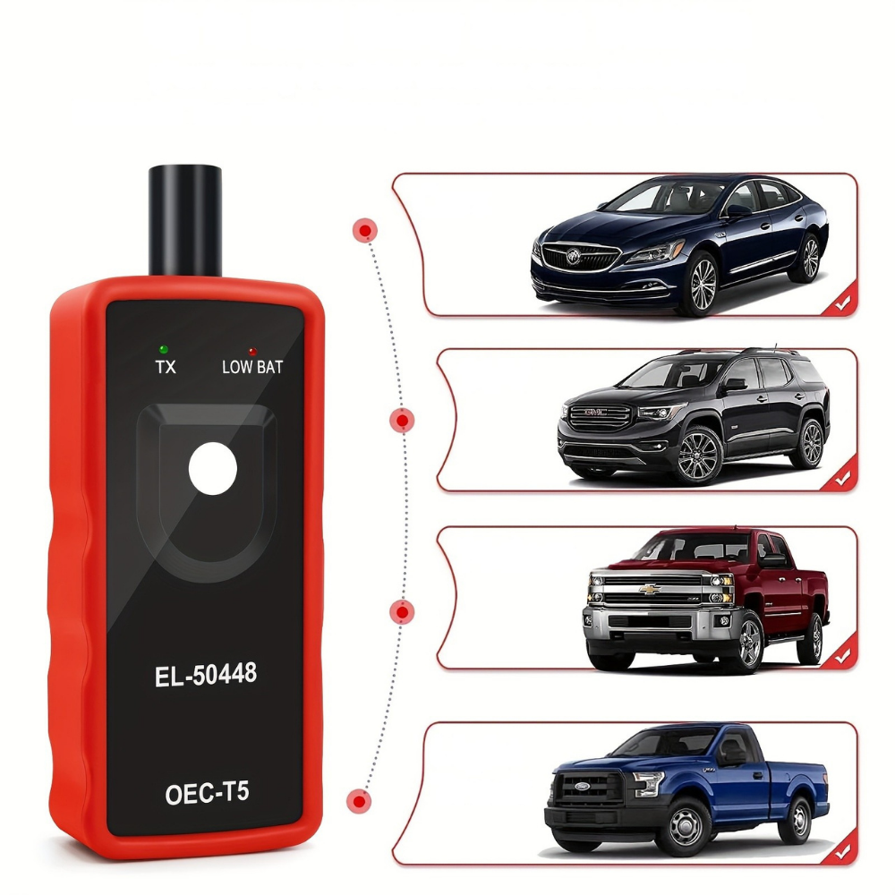 Urządzenie do resetowania czujników ciśnienia w oponach TPMS — ręczne narzędzie do programowania i diagnostyki