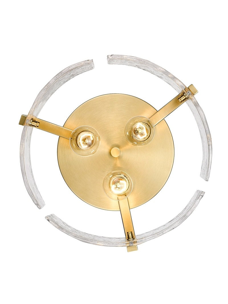 Plafonnier moderne rétro Kalvora avec abat-jour sculptural - Idéal pour chambre ou salon | Esilora