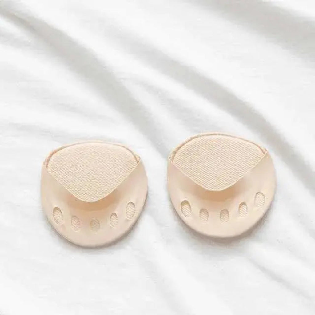 Almohadillas invisibles antideslizantes para el mediopié — plantillas cómodas de perfil bajo