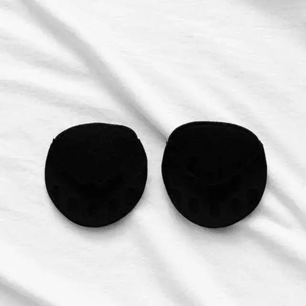Almohadillas invisibles antideslizantes para el mediopié — plantillas cómodas de perfil bajo