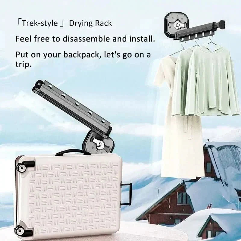 AeroFold Wall Mounted Tumble Dryer Foldable Space Saver For Small Homes