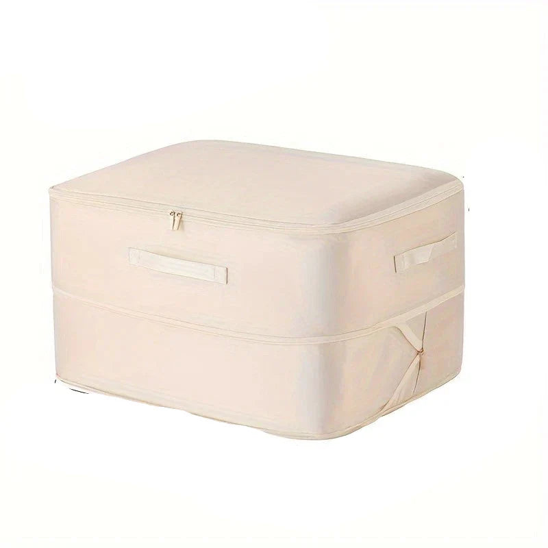 Self Compressing Organizer for Neat Closet Storage