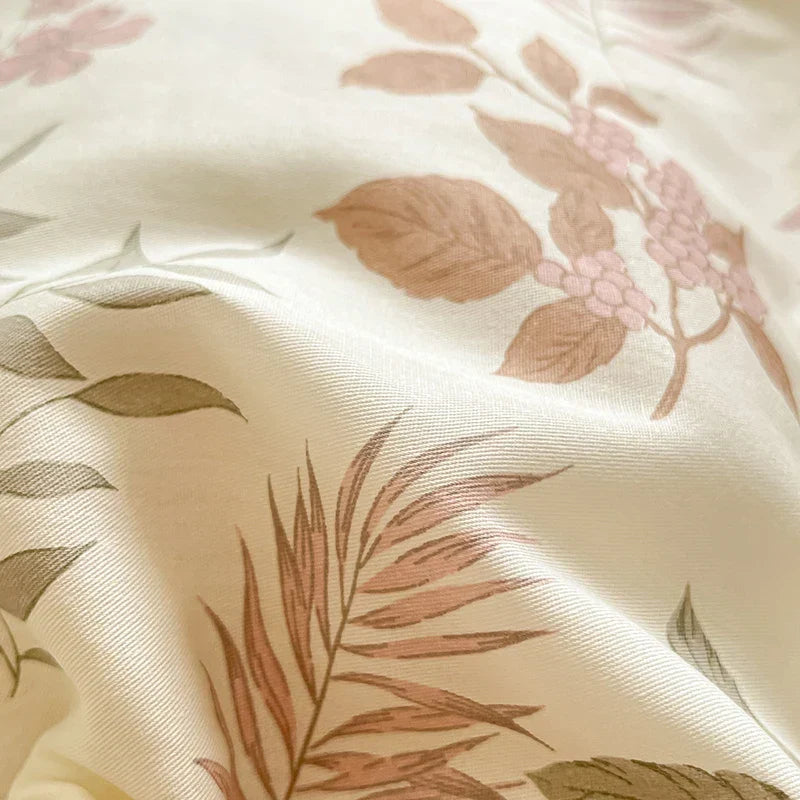 Luxury Floral Duvet Cover Set for Timeless Bedroom Style