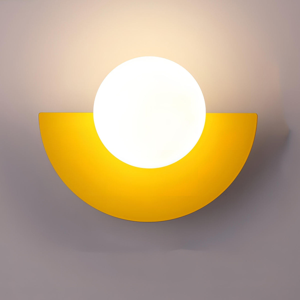 Arctiq Wall Lamp – Semi-Circular Scandinavian Warm Integrated LED