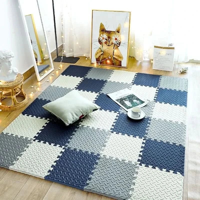 CozyNest Baby Mat With Safe Playtime Cushion For Newborns And Crawlers