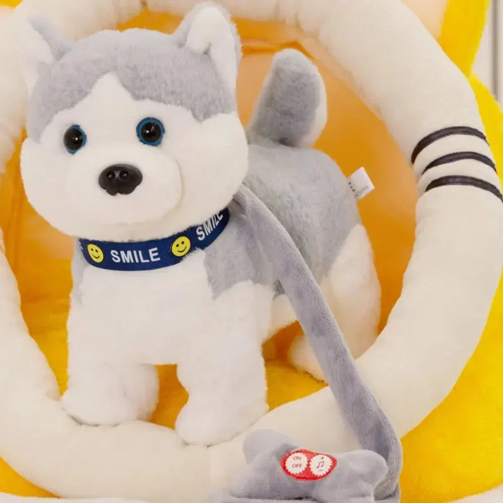 Interactive Robot Dog Toy — Acoustic Trigger, Sound and Music