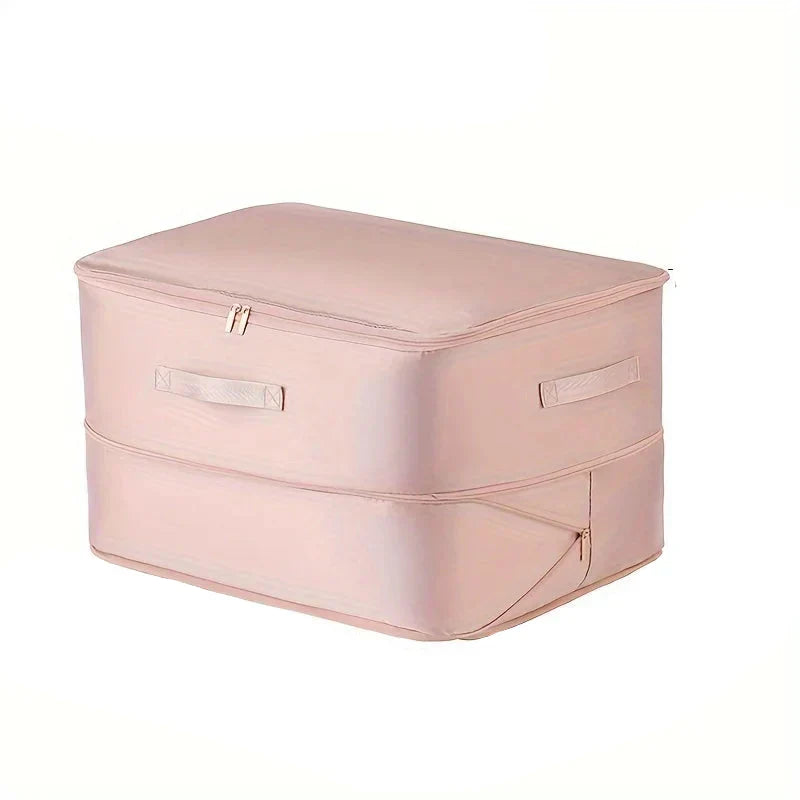 Self Compressing Organizer for Neat Closet Storage