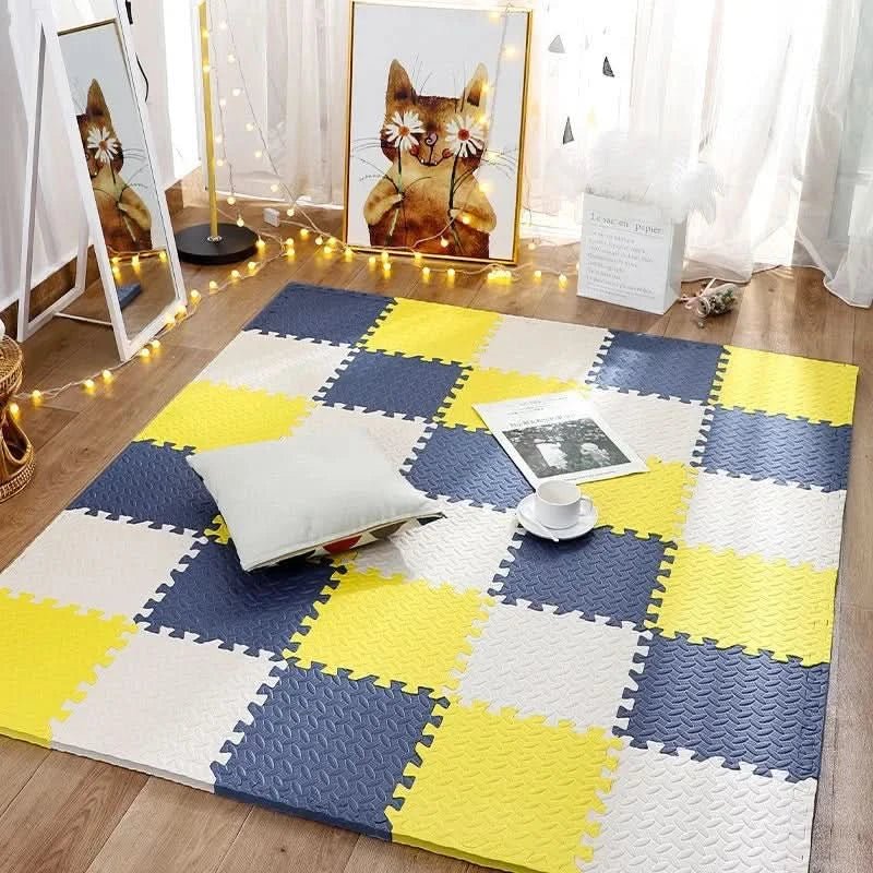 CozyNest Baby Mat With Safe Playtime Cushion For Newborns And Crawlers