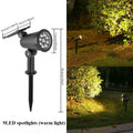 Solarer LED-Gartenstrahler für den Außenbereich - Esilora