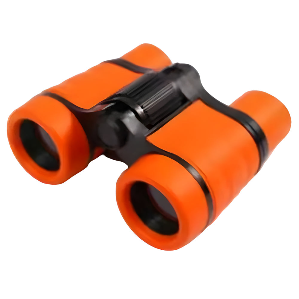 Binoclu de jucărie pentru copii, 4x30 mm — design compact, prindere sigură