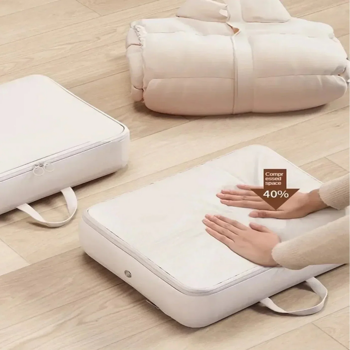 Compression Packing Set for Clothes, Quilts, and Blankets