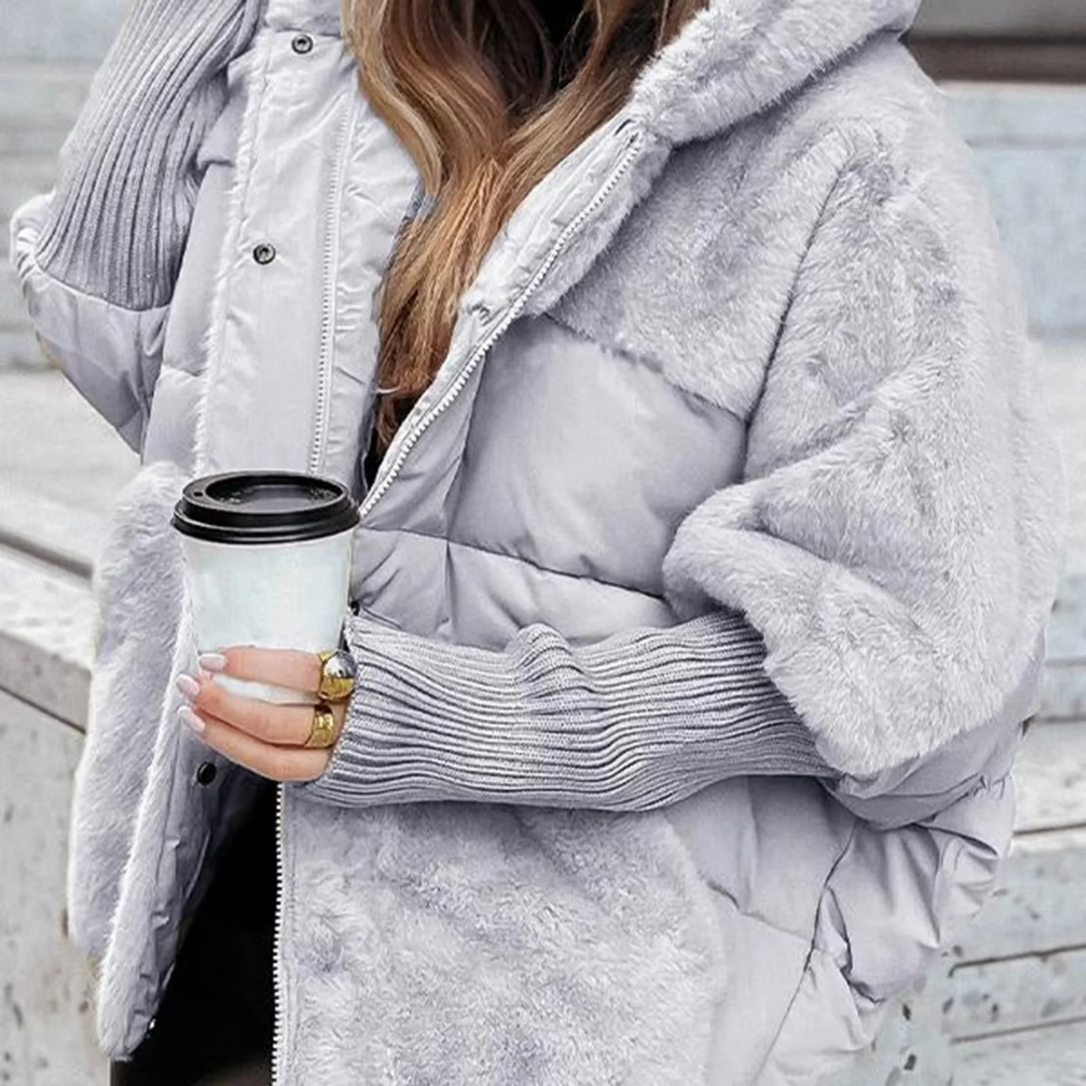 Abrigo de invierno para mujer Aurelia — cálido, cómodo, estilo liso atemporal