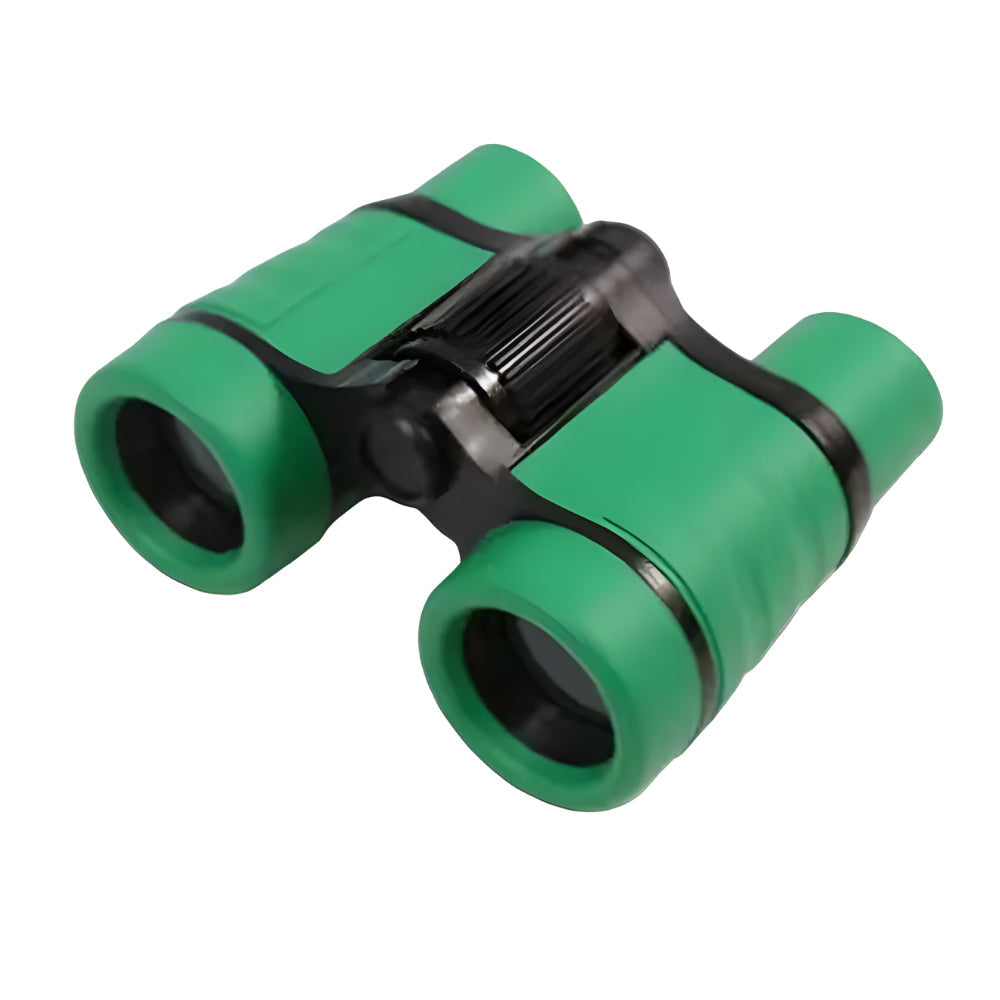 Binoclu de jucărie pentru copii, 4x30 mm — design compact, prindere sigură