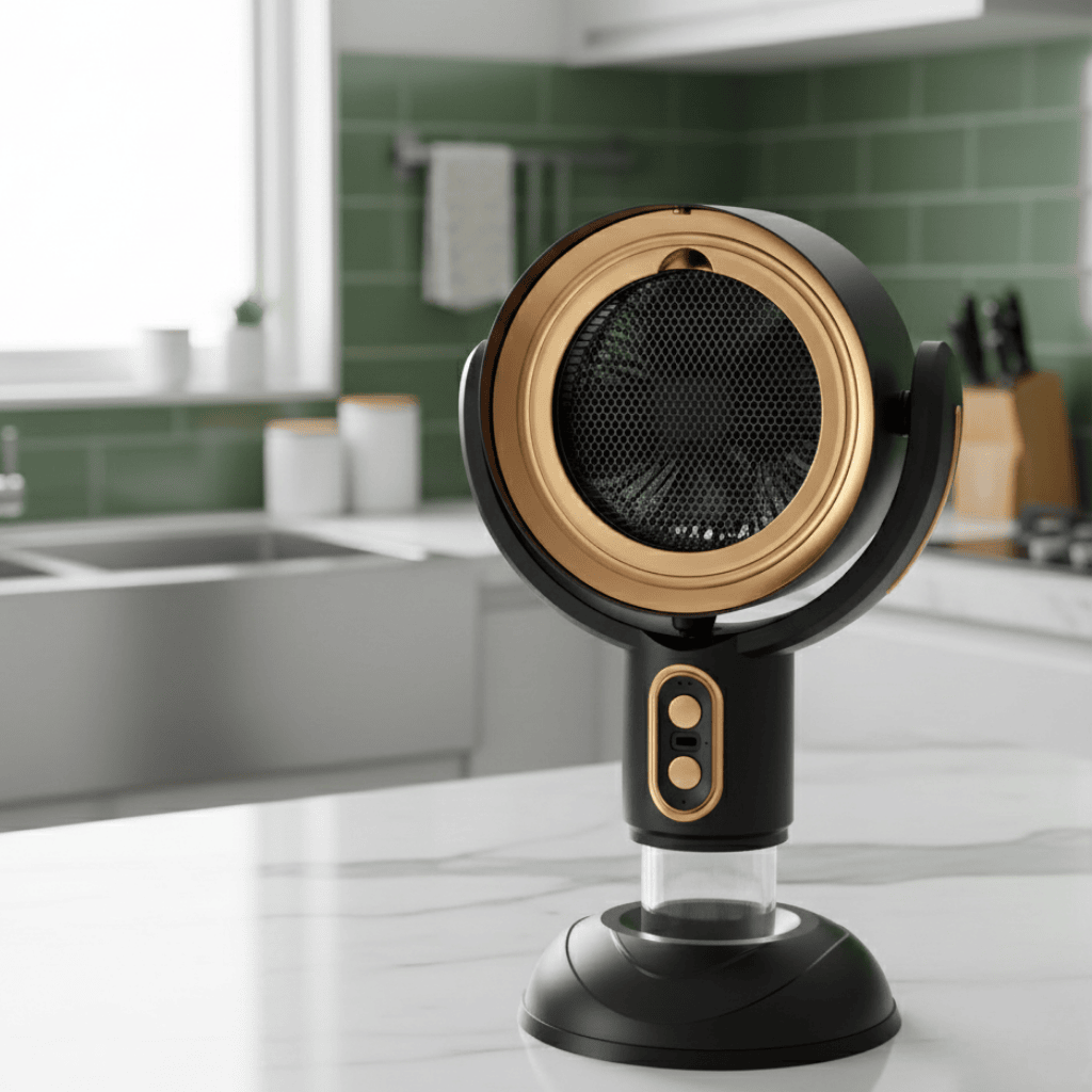 BreezeGuard Real Time Air Purifier For Smoke And Odor In Homes And Offices