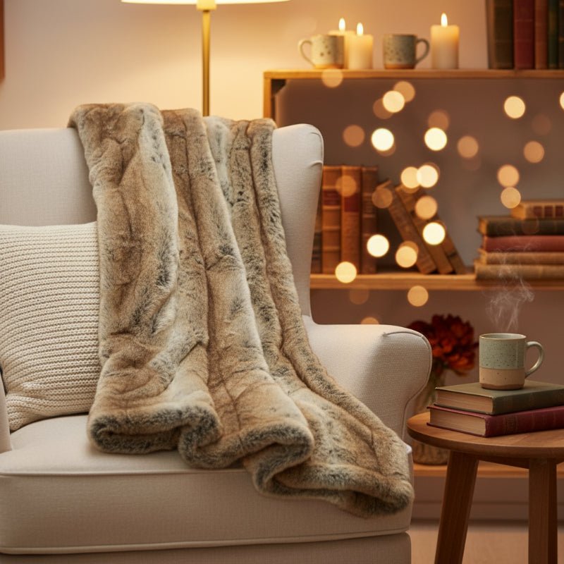 CloudNest Premium weiche und warme Kuscheldecke für maximalen Komfort (135 x 200 cm)