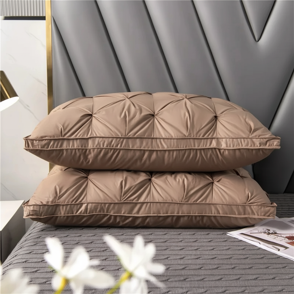 Hypoallergenic Sleep Cushion — Engineered Support Pillow