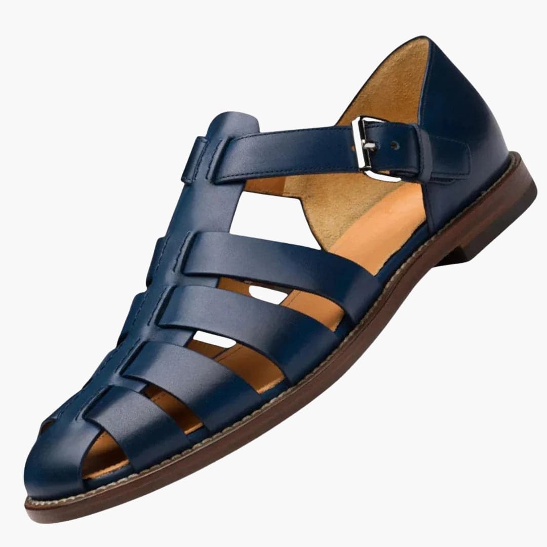 TerraFlex Adjustable Men's Sandals With Buckles And Textured Sole