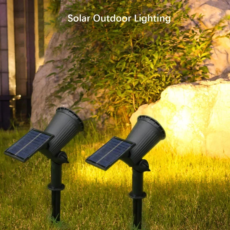 Solarer LED-Gartenstrahler für den Außenbereich - Esilora