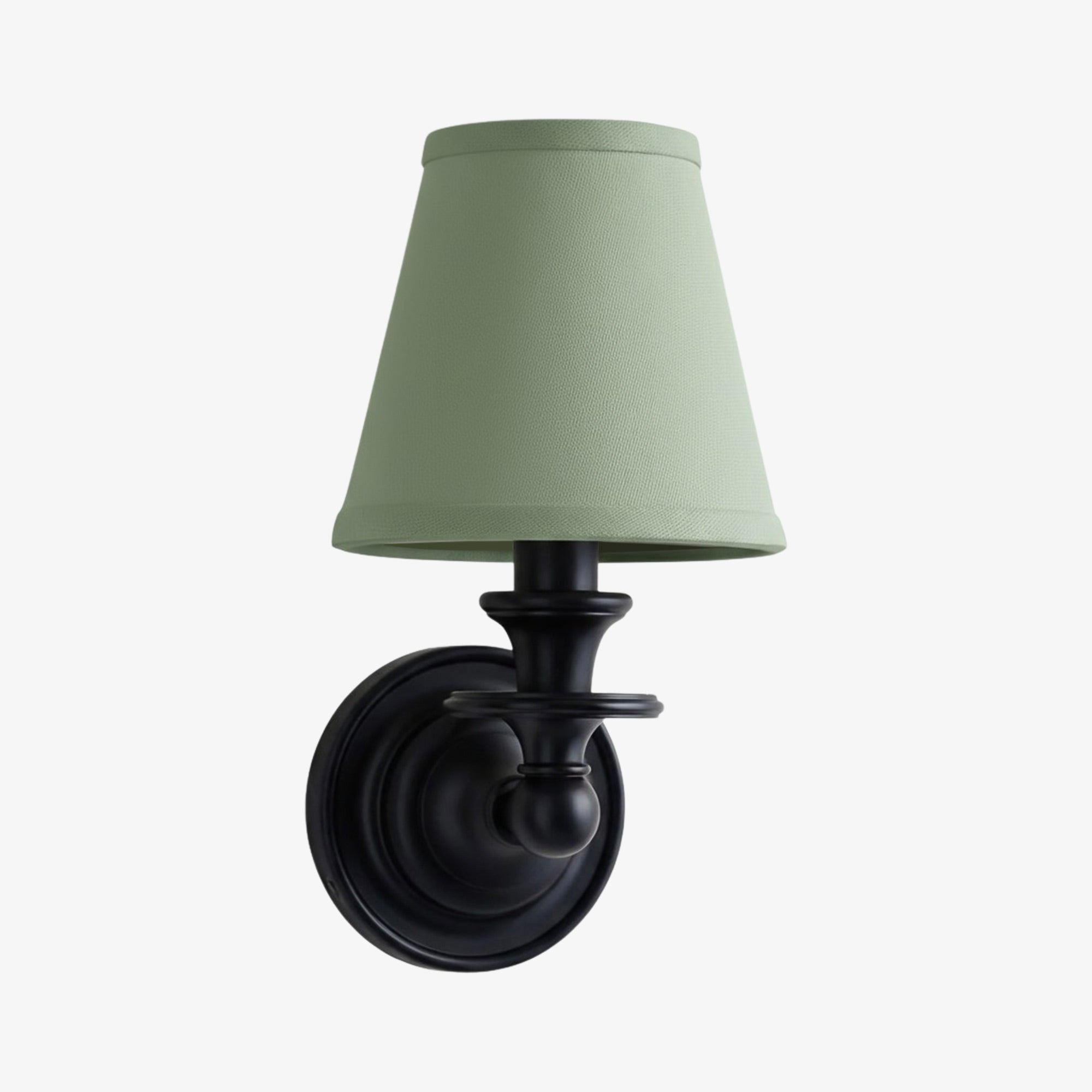 Rowan Drum Shade Wall Sconce – Fabric Sconce Light for Cozy Cottage Lighting | Esilora